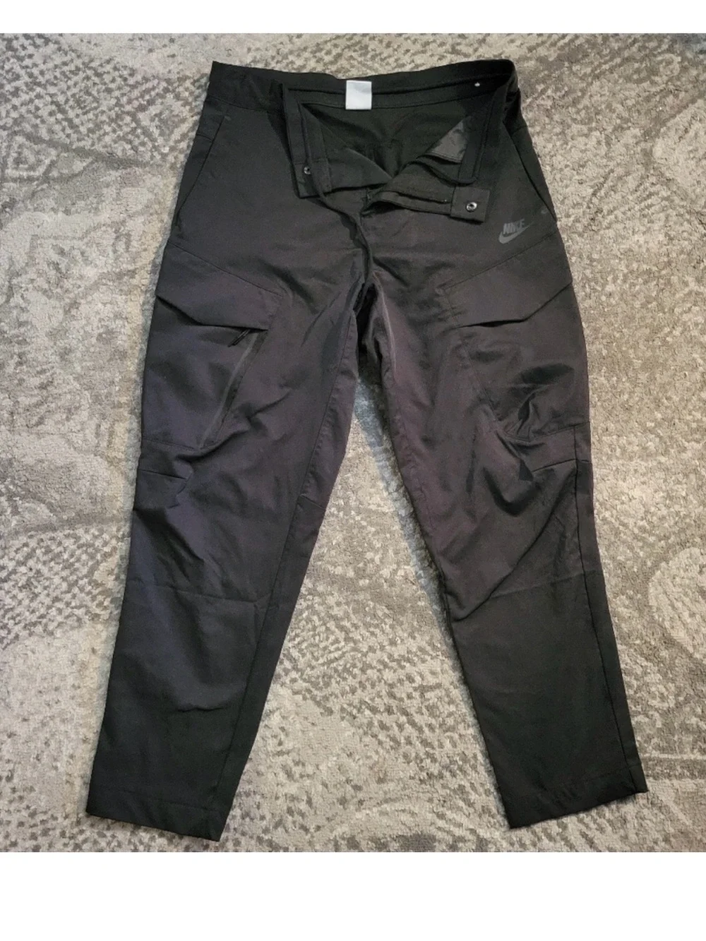 Nike Size 36 Sportswear Men’s Tech Woven Unlined Cargo Pants DH3866-010